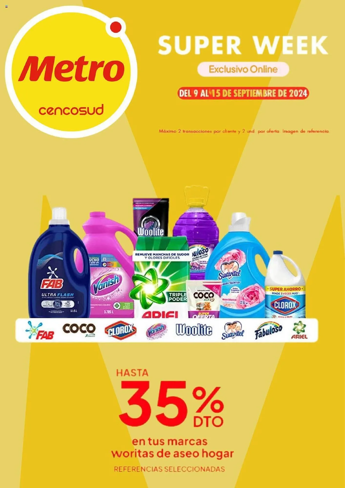 Catalogo de Catálogo Metro 9 de septiembre al 15 de septiembre 2024 - Pag 1