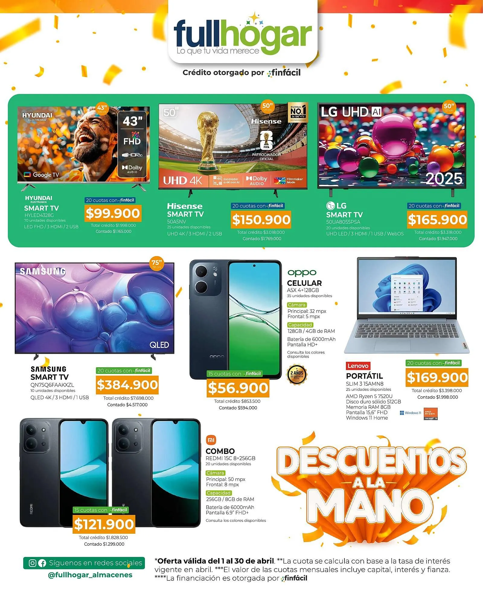Catalogo de Catálogo Full Hogar 1 de abril al 30 de abril 2026 - Pag 3