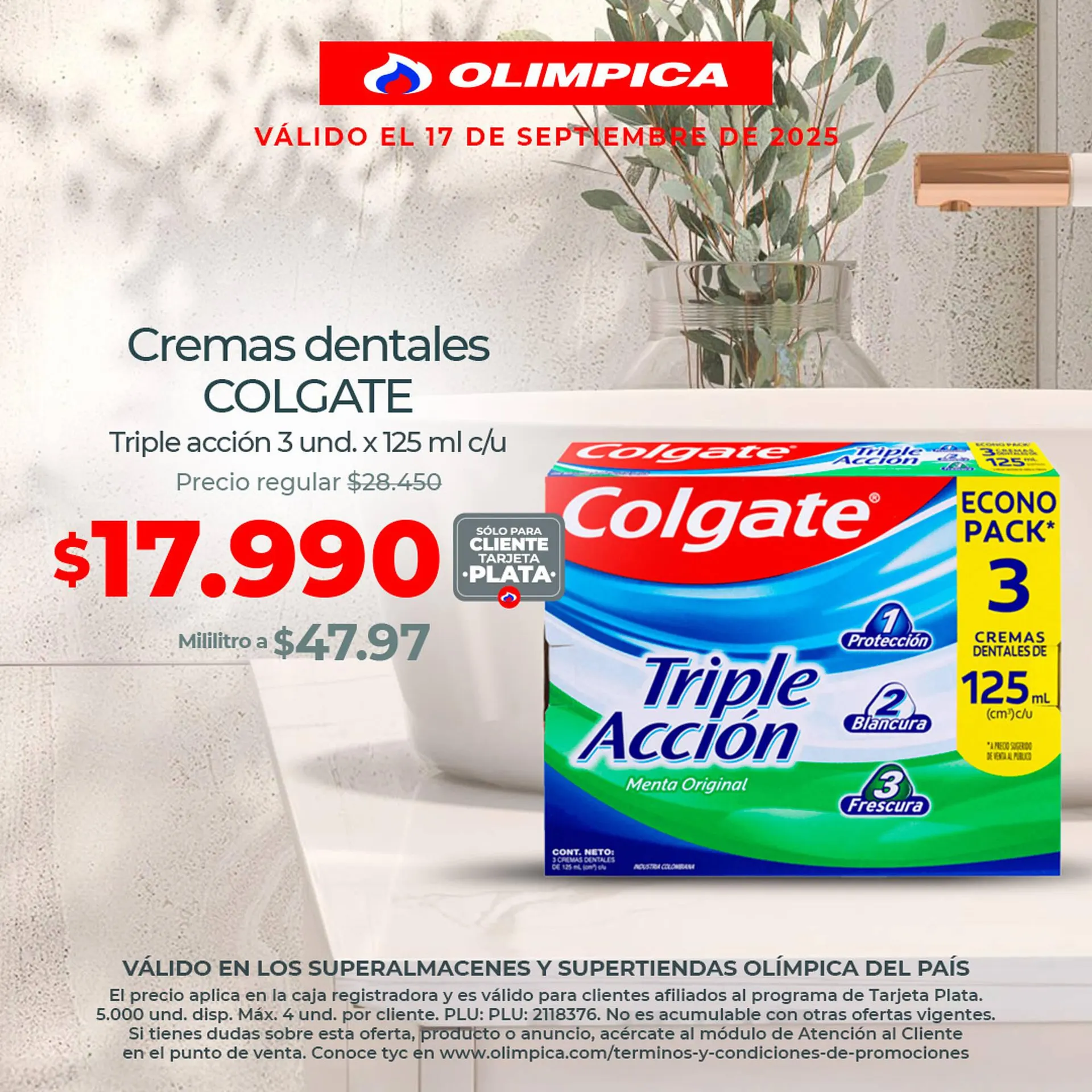 Catalogo de Catálogo Olímpica 17 de septiembre al 17 de septiembre 2025 - Pag 2