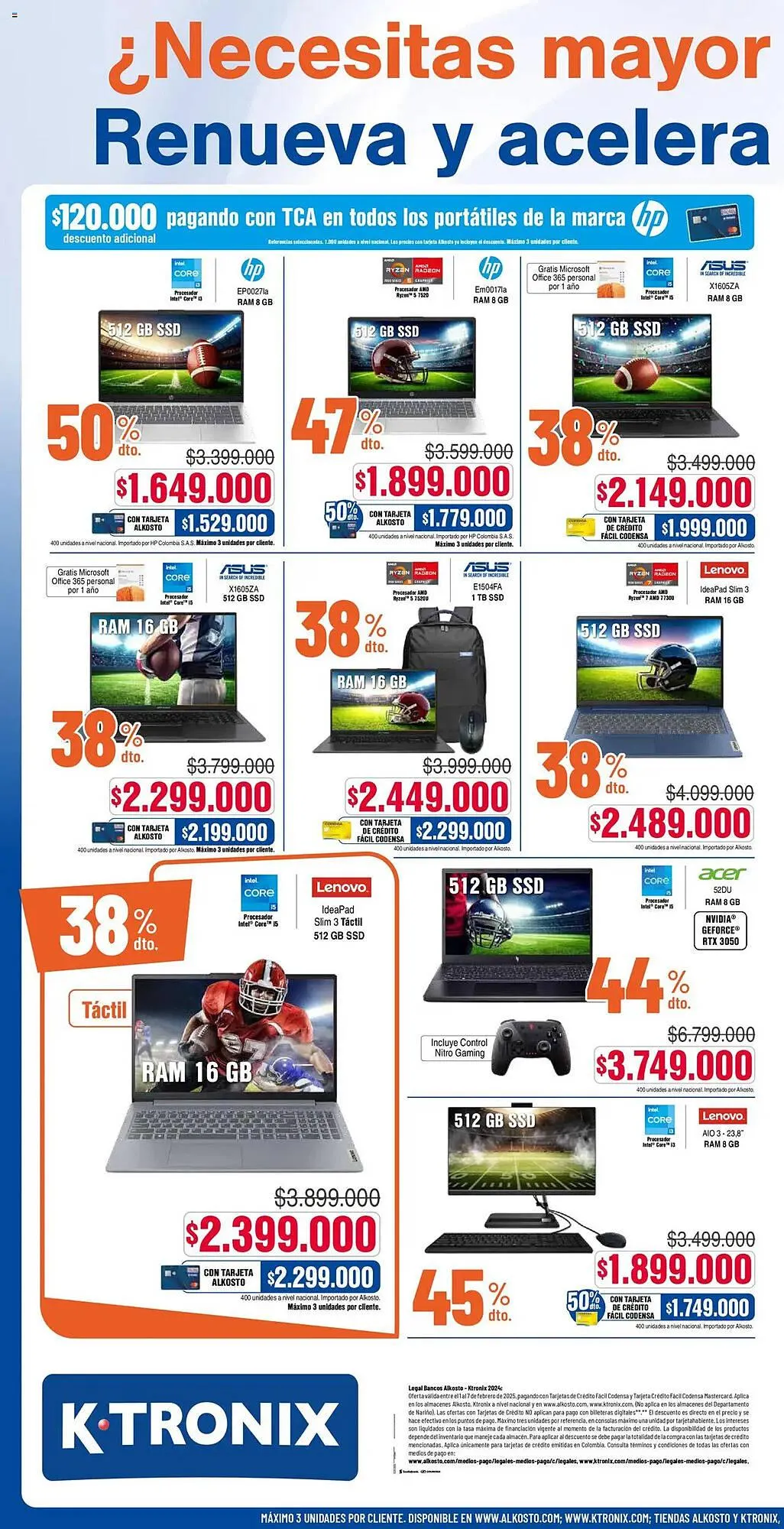 Catalogo de Catálogo Alkosto 1 de febrero al 7 de febrero 2025 - Pag 2