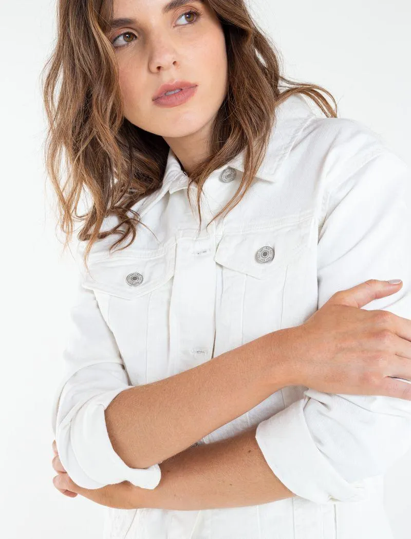 Chaqueta de botones clásica