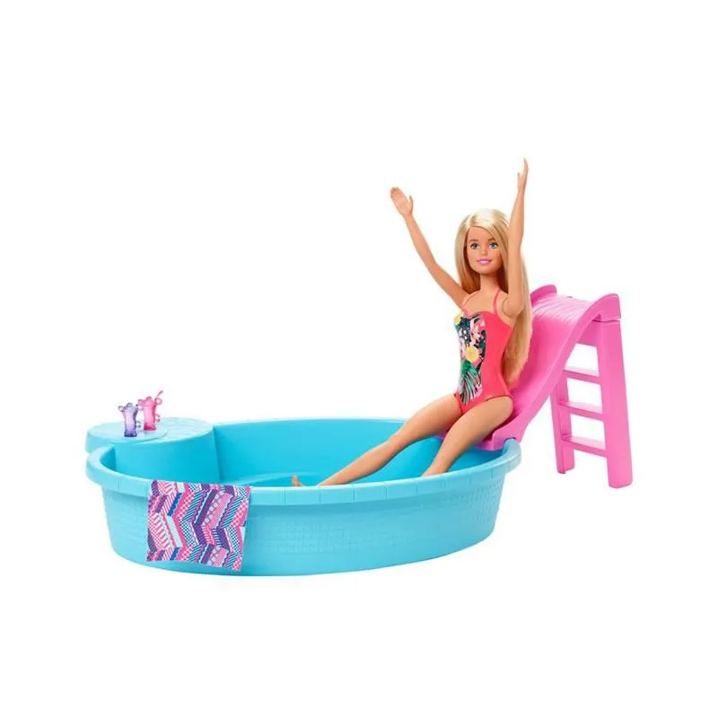 Barbie Piscina Glam Con Muñeca