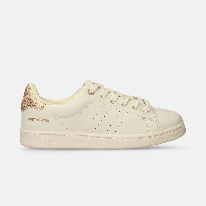 Tenis Casuales Beige North Star Gipsy Retrostar Mujer