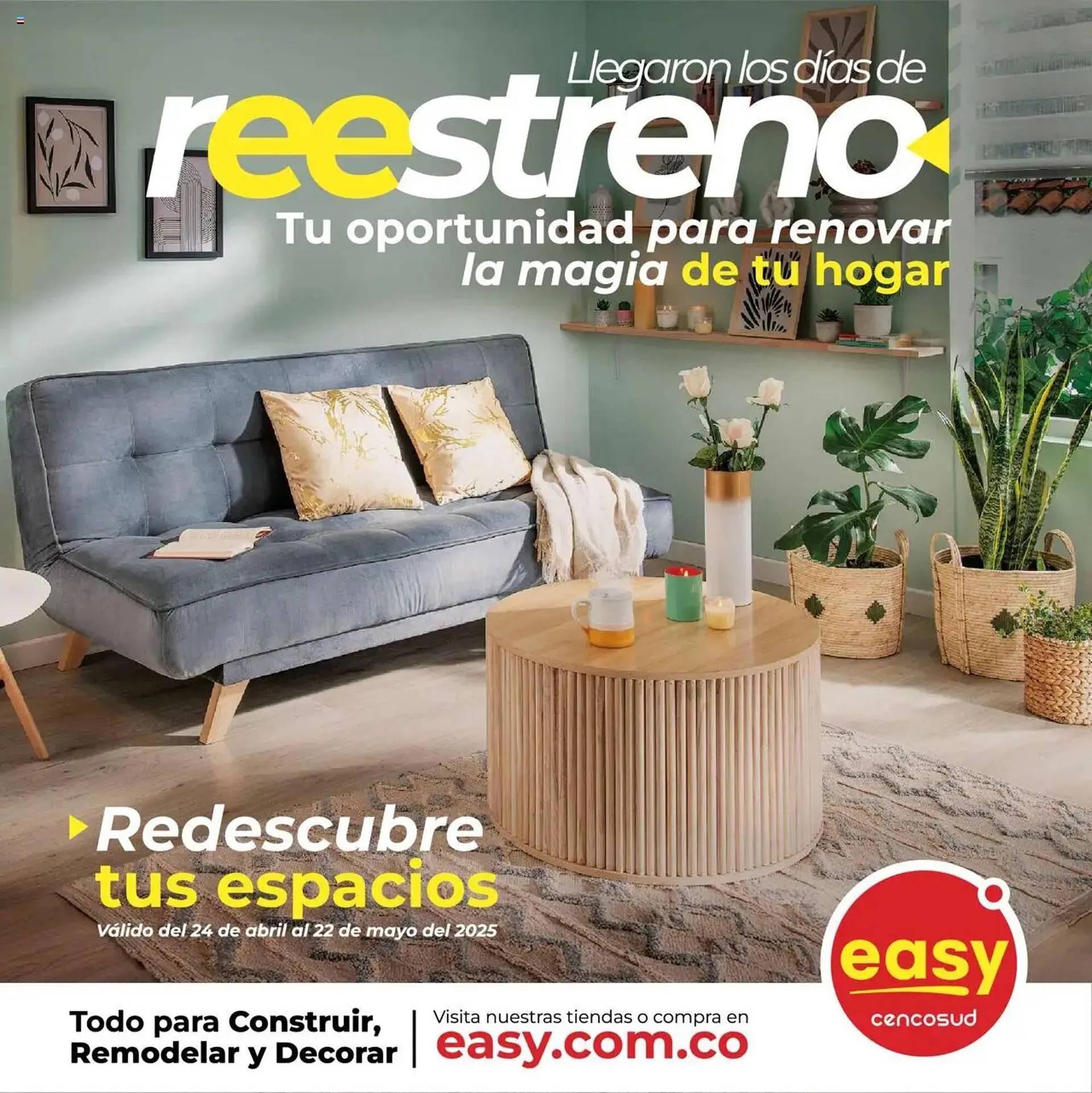 Catalogo de Catálogo Easy 1 de mayo al 22 de mayo 2025 - Pag 1