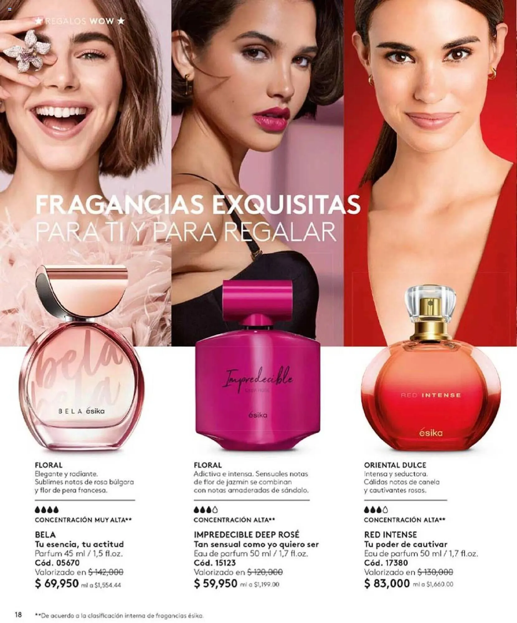 Catalogo de Catálogo Ésika 1 de diciembre al 31 de diciembre 2023 - Pag 18