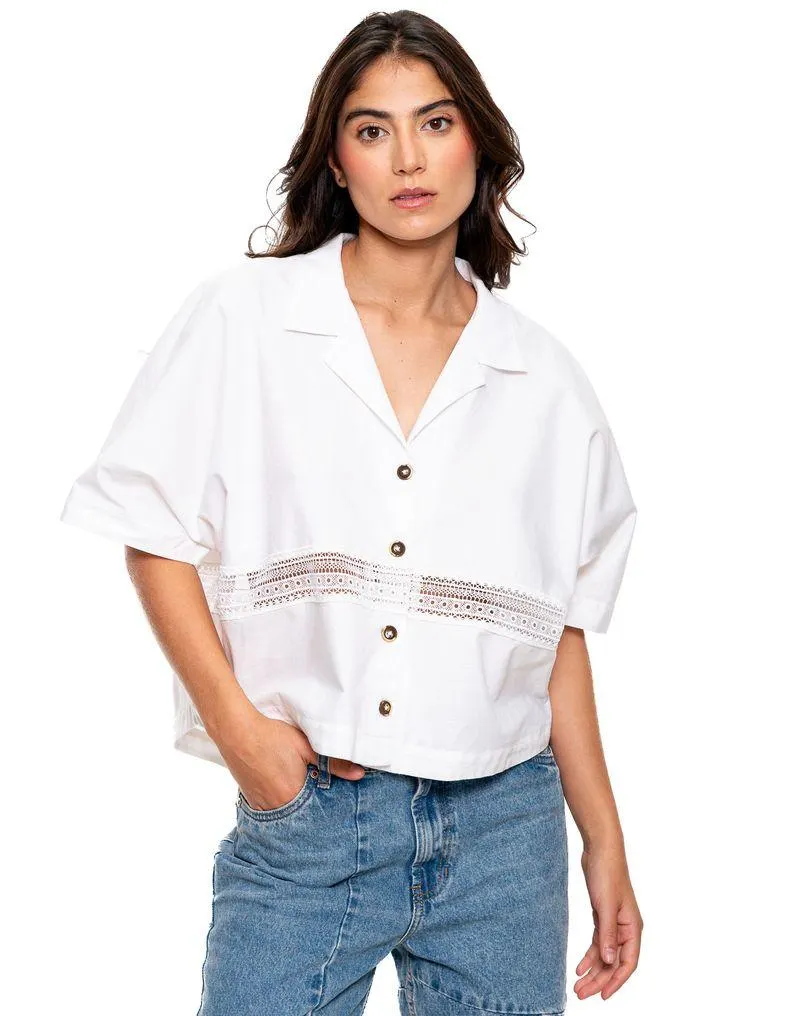 Camisa Manga Corta Unicolor