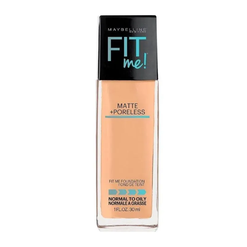 Base Liquida Maybelline Fit Me Matte + Poreless Sun Beige X 30 Ml