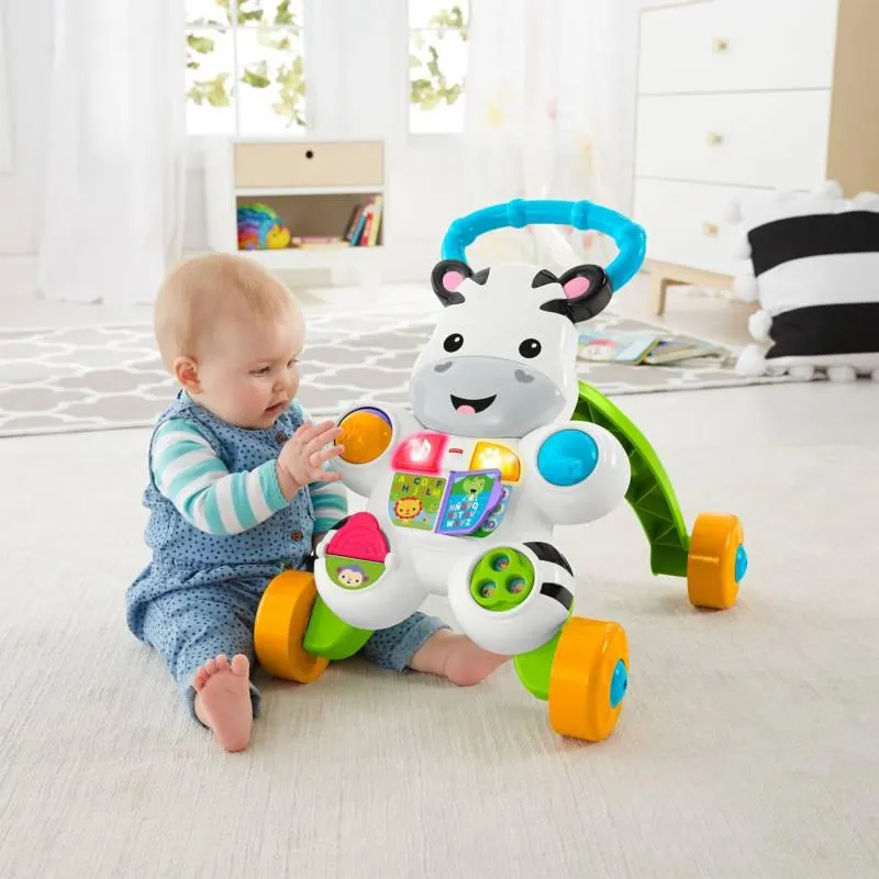 Caminador para Bebé Fisher Price Andadera Cebra de Aprendizaje