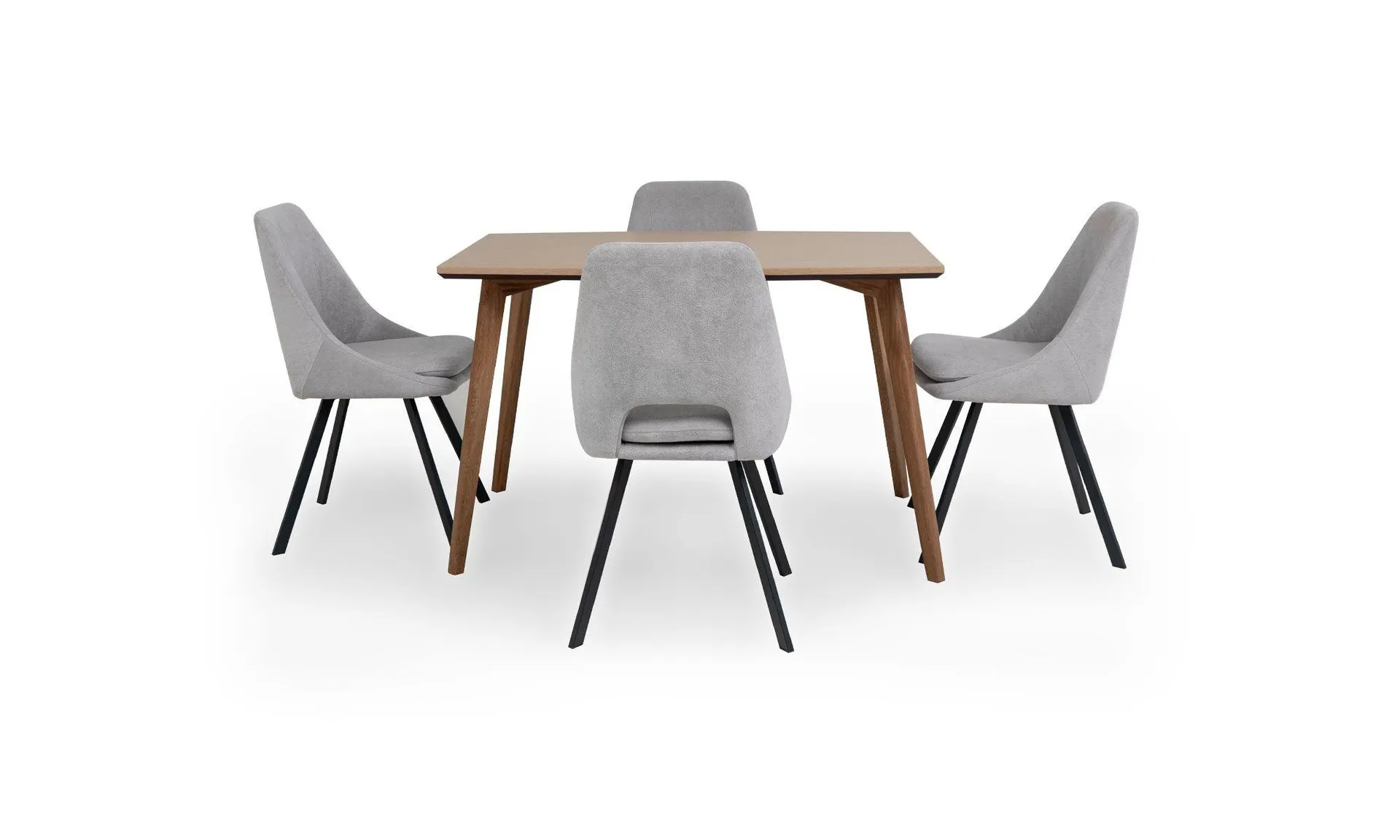 Comedor Marsella 120 + 4 Sillas Praga