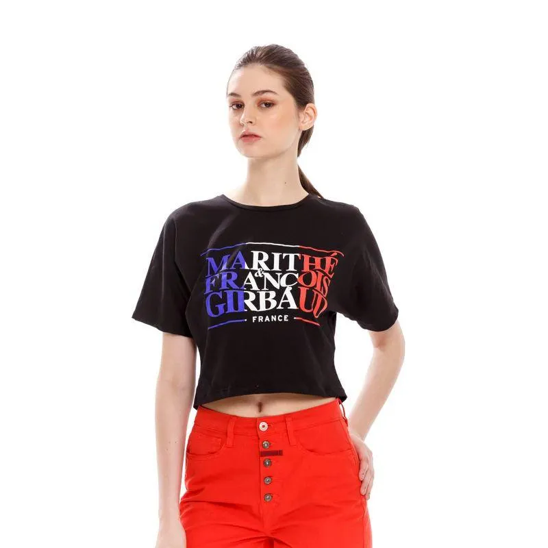 Camiseta Manga Corta Para Mujer