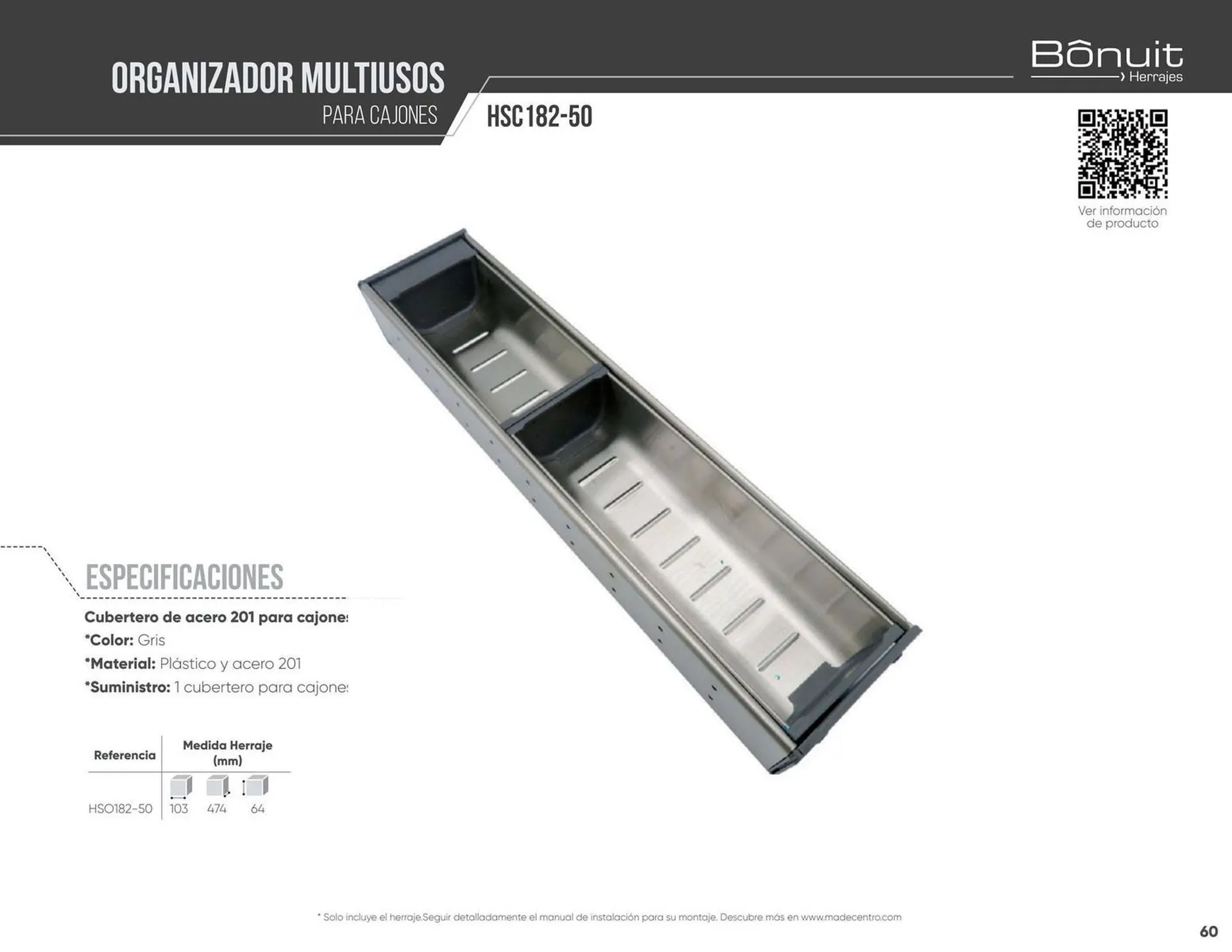 Catalogo de Catálogo Madecentro 8 de abril al 30 de abril 2025 - Pag 60