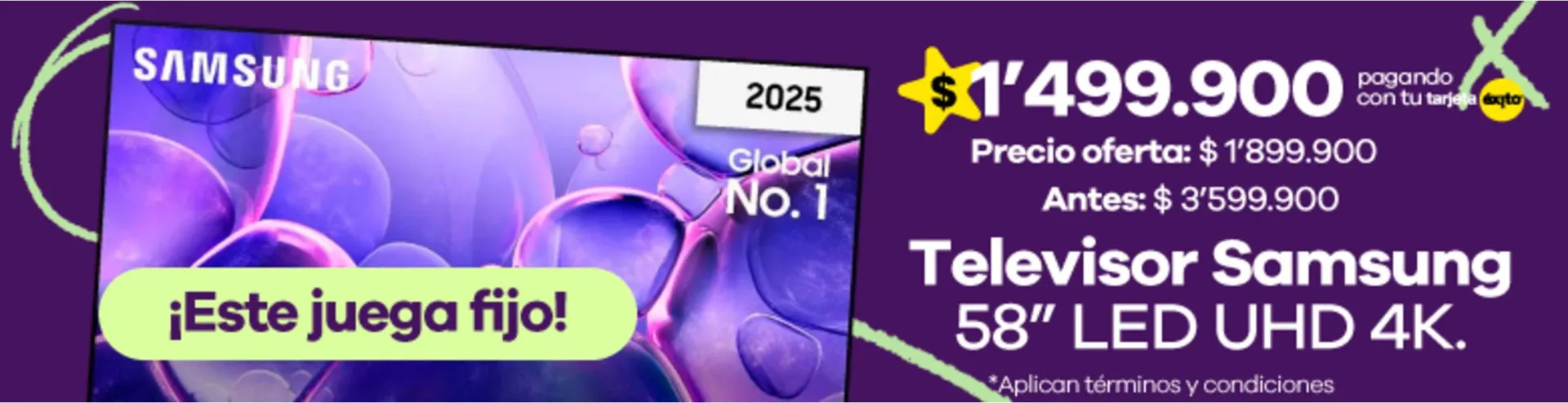 Catalogo de Catálogo Éxito 22 de abril al 30 de abril 2026 - Pag 1