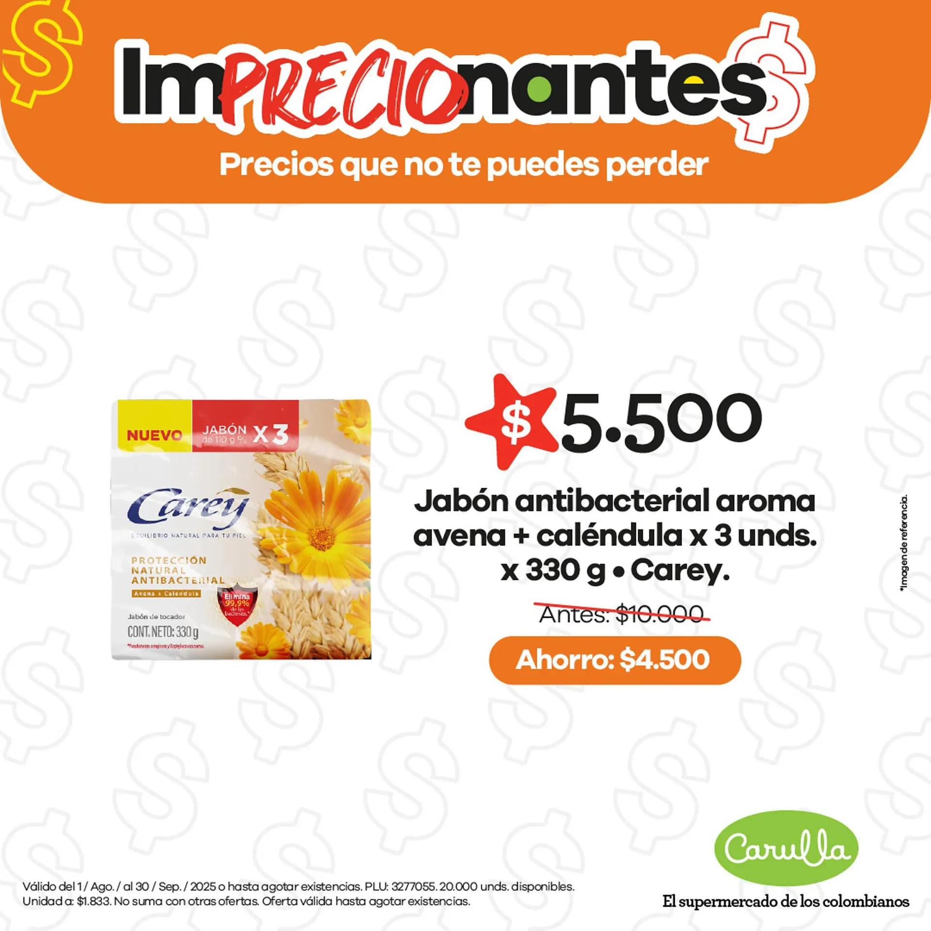 Catalogo de Catálogo Carulla 4 de agosto al 30 de septiembre 2025 - Pag 1