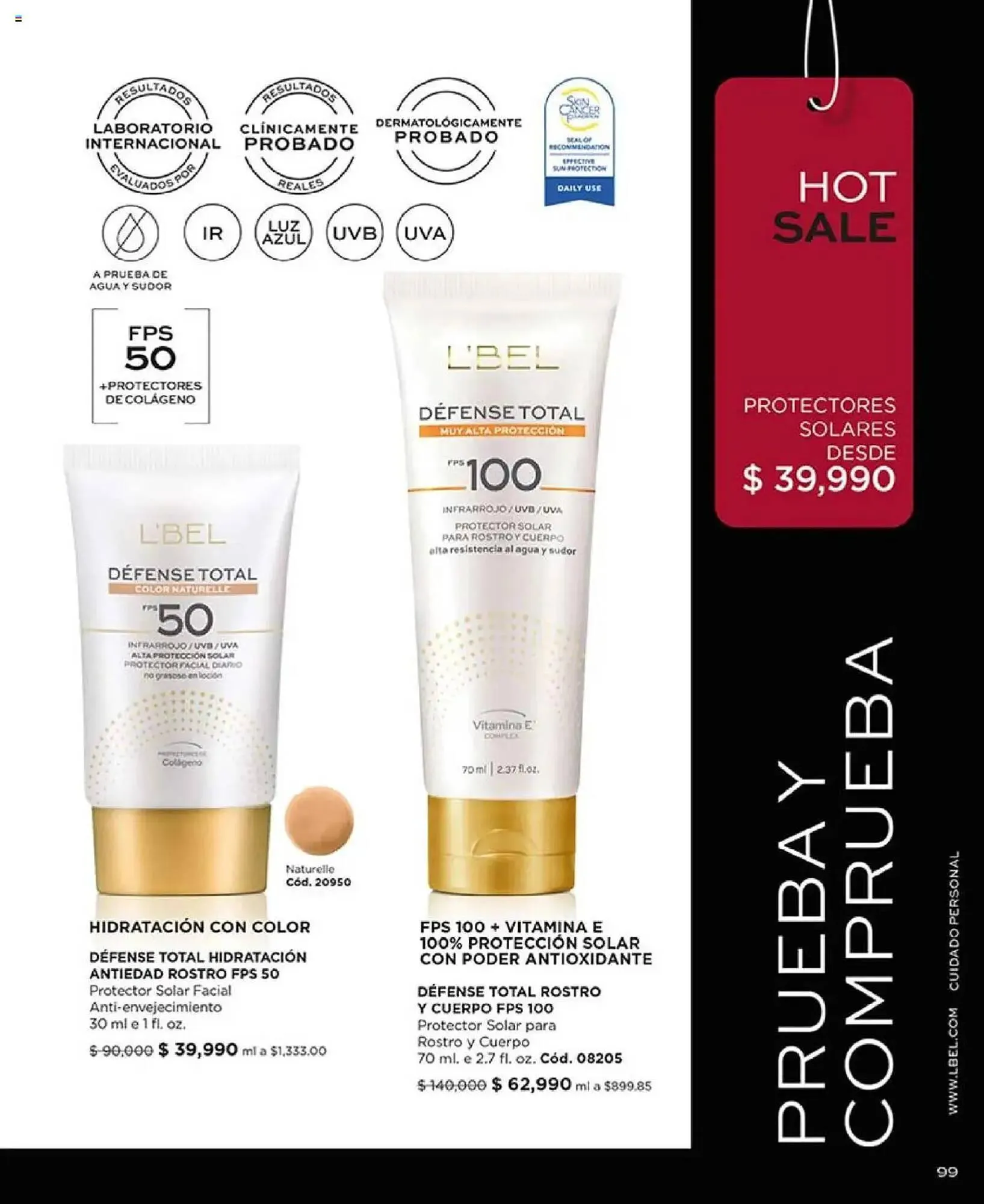 Catalogo de Catálogo L'bel 21 de abril al 30 de junio 2025 - Pag 99