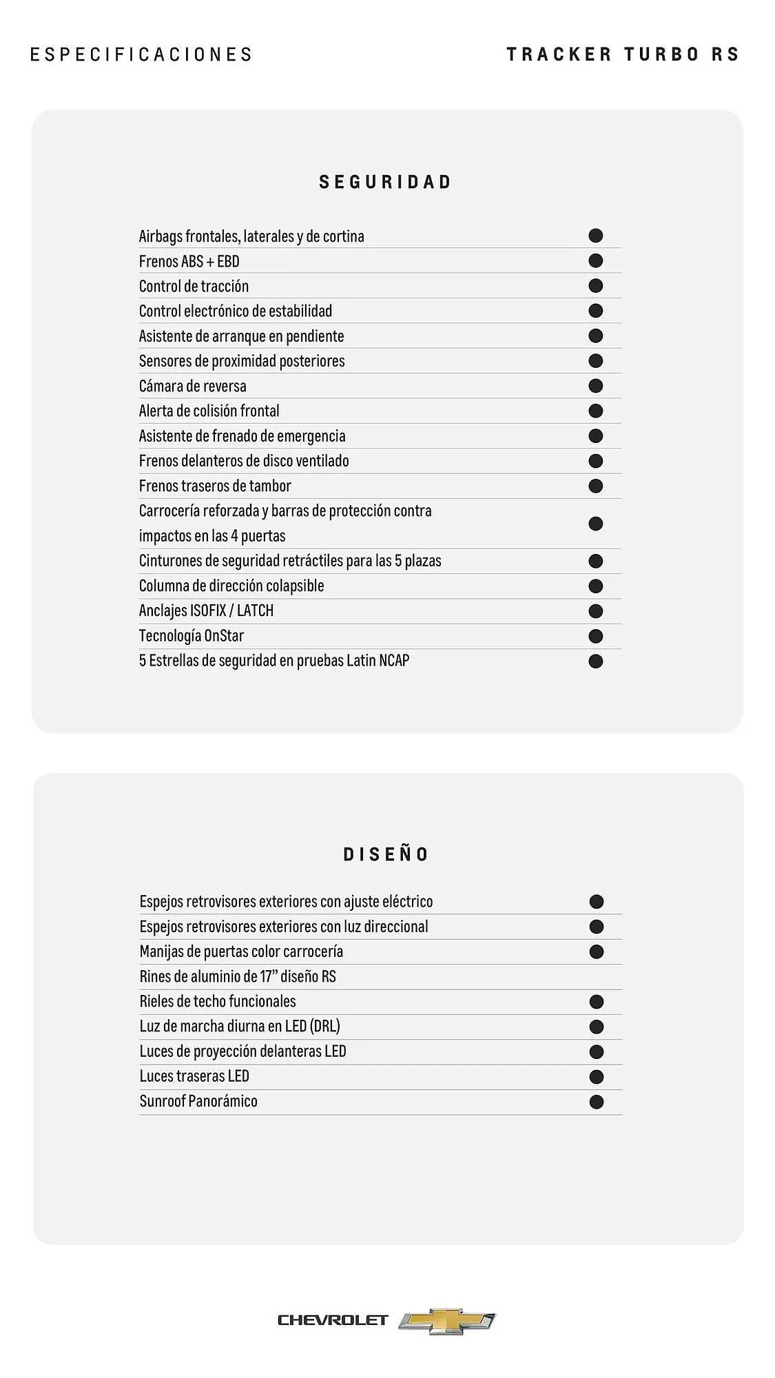 Catalogo de Catálogo Chevrolet 17 de julio al 30 de noviembre 2024 - Pag 3