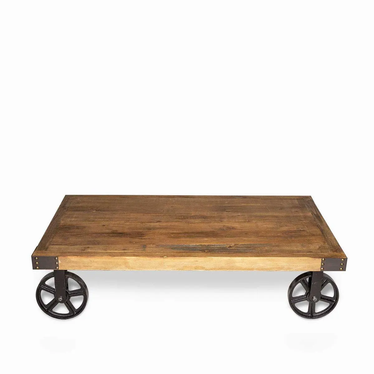 Mesa centro con ruedas 140x90x40