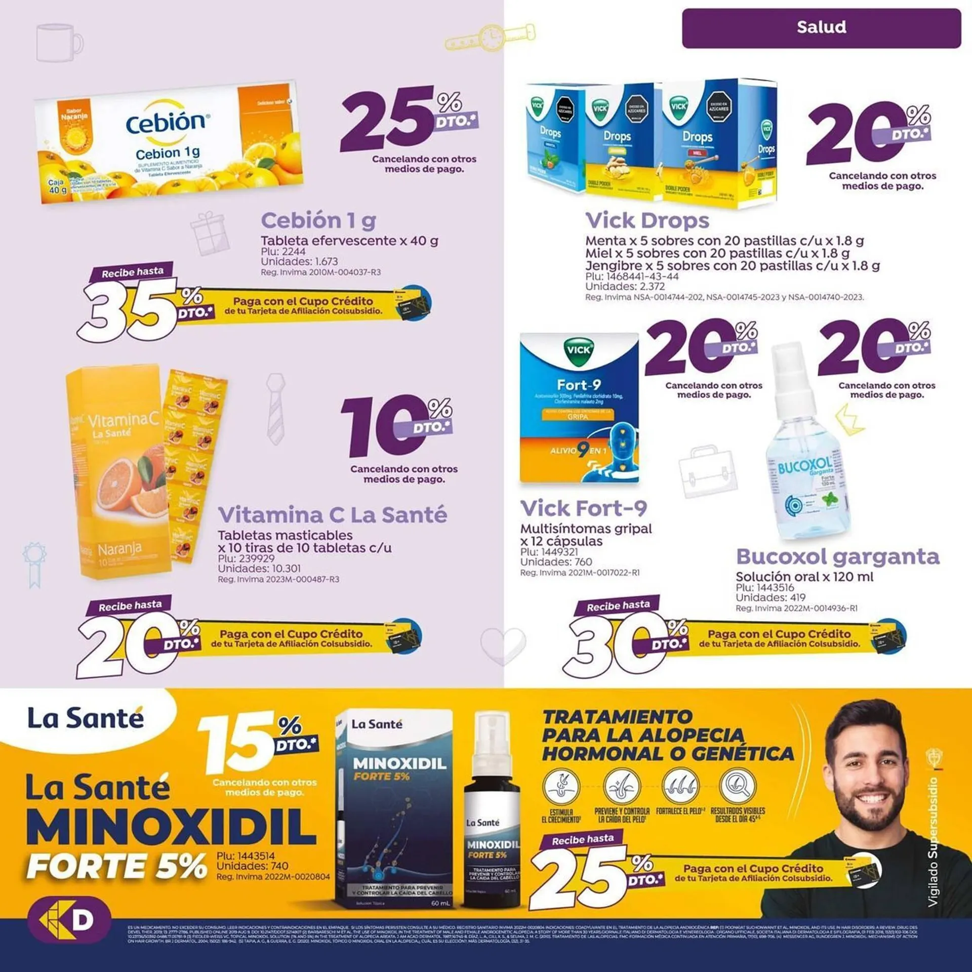 Catalogo de Catálogo Droguerías Colsubsidio 10 de junio al 30 de junio 2025 - Pag 5