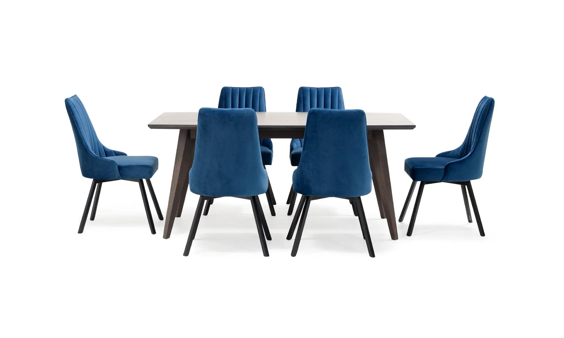 Mesa Comedor Genoa + 6 Sillas Florencia P/N