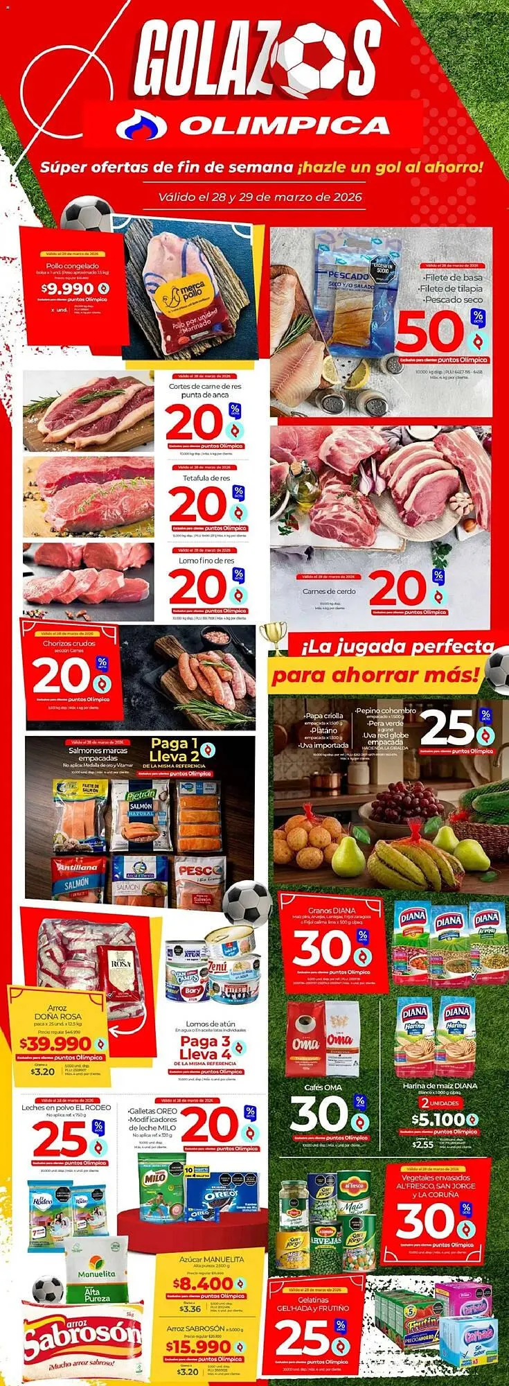 Catalogo de Catálogo Olímpica 28 de marzo al 30 de marzo 2026 - Pag 1