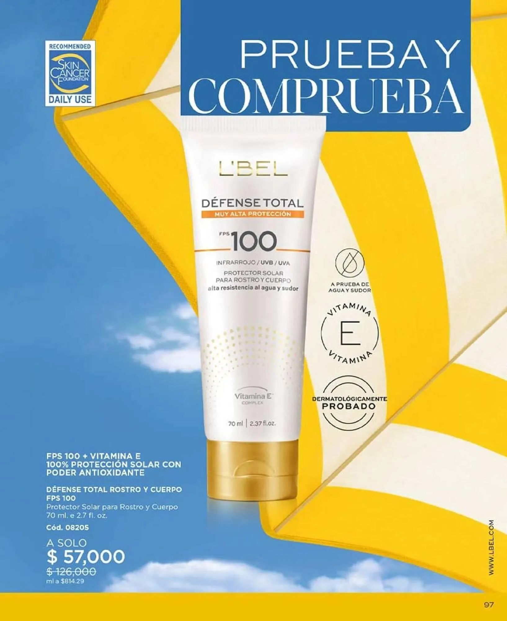 Catalogo de Catálogo L'bel 7 de mayo al 31 de mayo 2024 - Pag 97