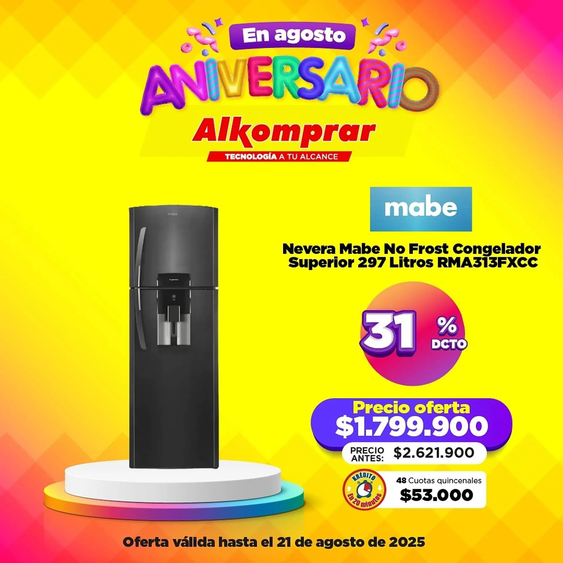 Catalogo de Catálogo Alkomprar 20 de agosto al 21 de agosto 2025 - Pag 1