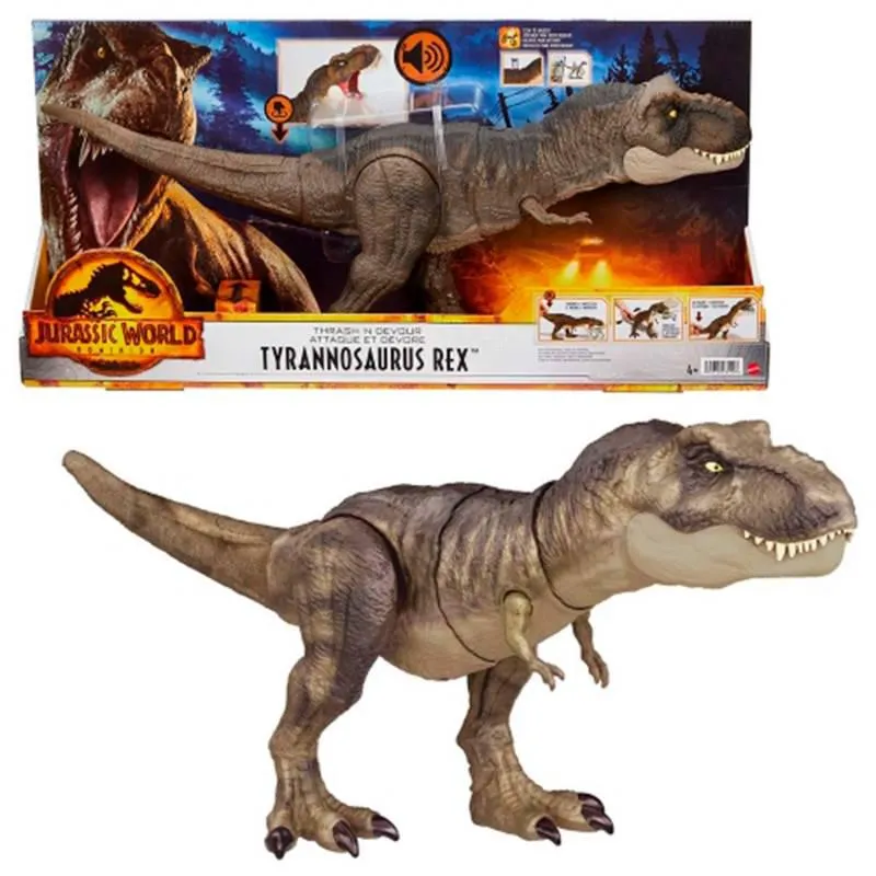 Figura de Animal Jurassic World Thrash ¿N Devour Tyrannosaurus Rex