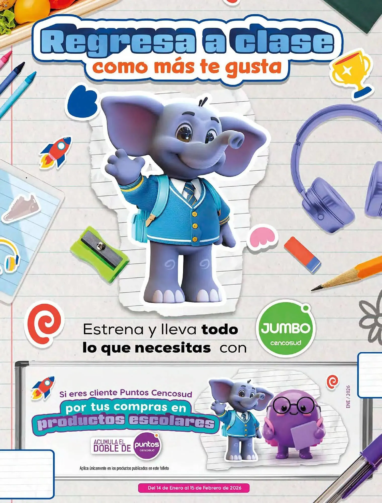 Catalogo de Catálogo Jumbo 14 de enero al 15 de febrero 2026 - Pag 1