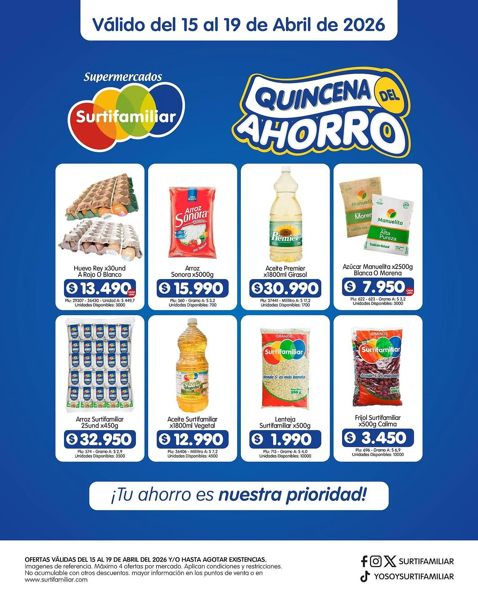 Catalogo de Catálogo Surtifamiliar 15 de abril al 19 de abril 2026 - Pag 4