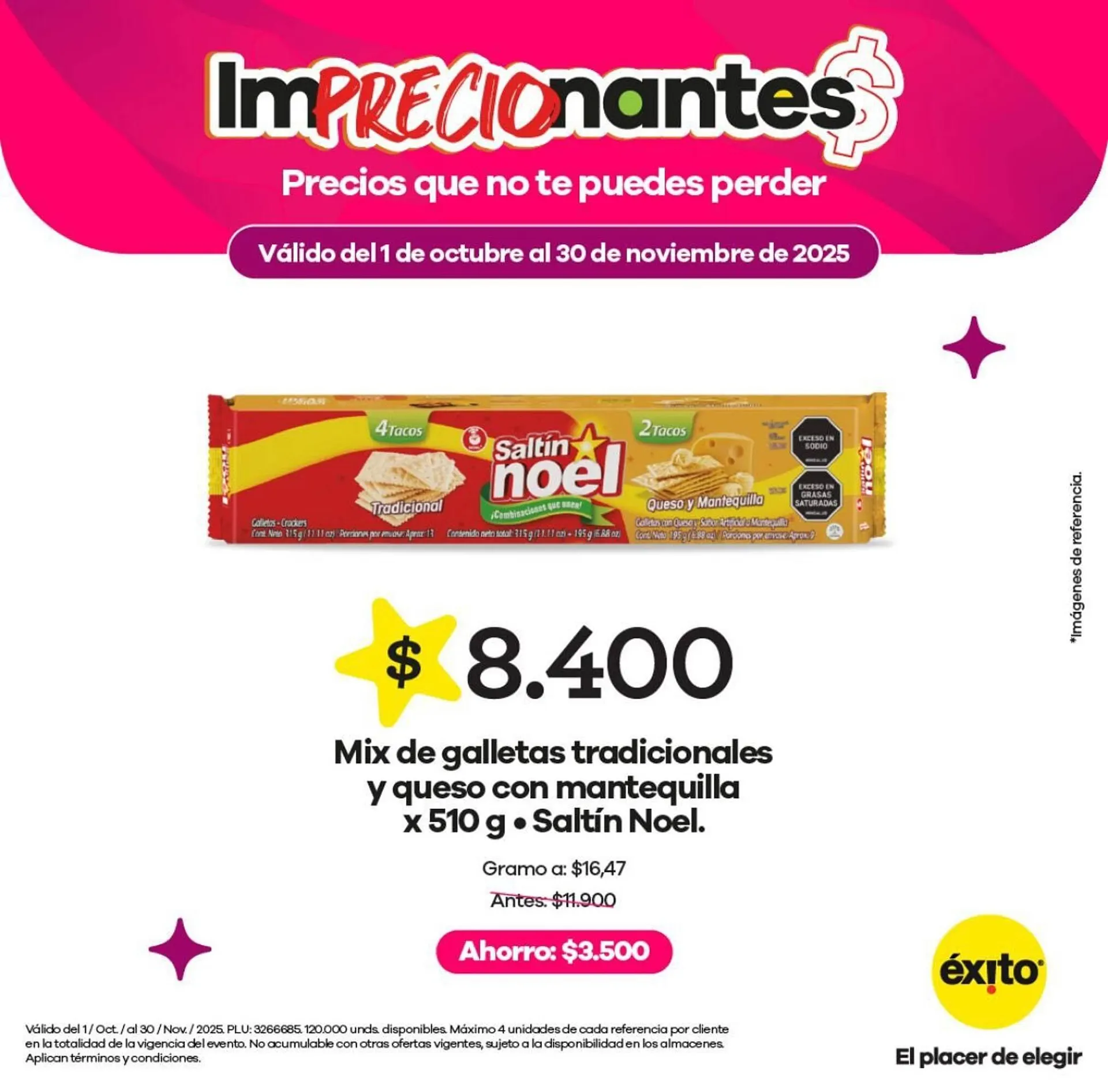 Catalogo de Catálogo Éxito 1 de octubre al 30 de noviembre 2025 - Pag 3