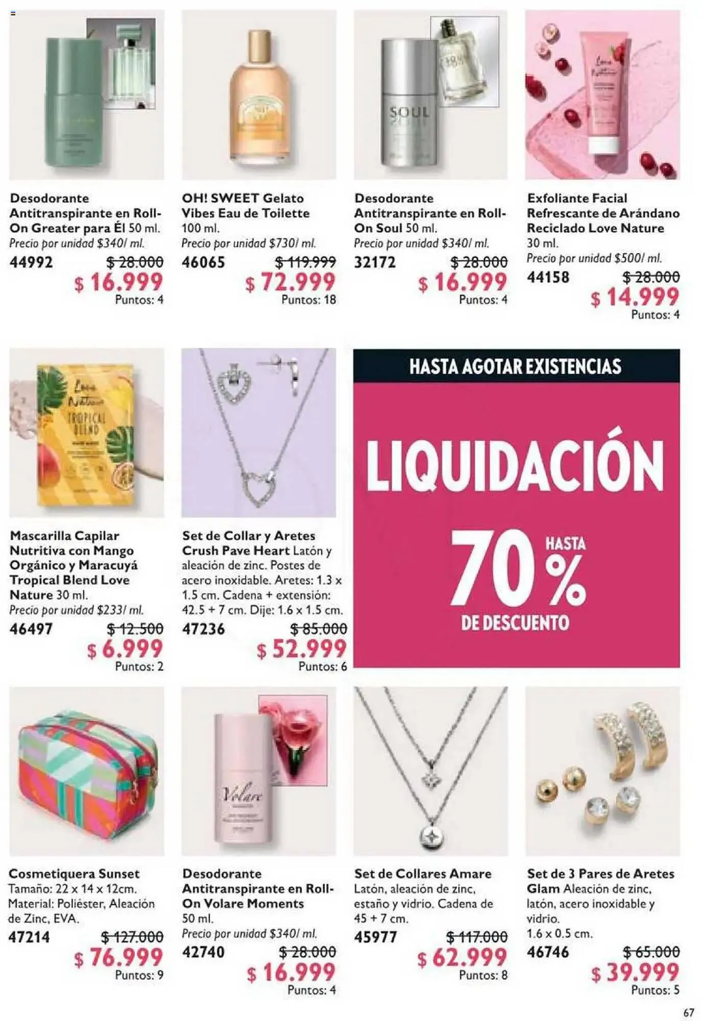 Catalogo de Catálogo Oriflame 1 de marzo al 21 de marzo 2025 - Pag 67