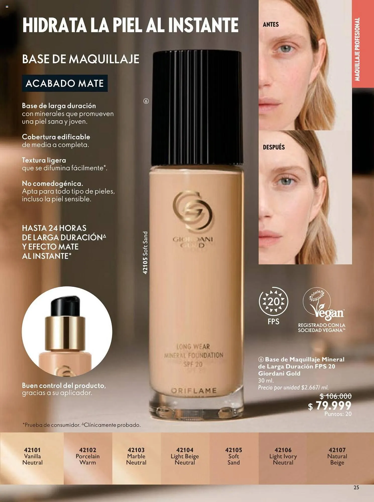 Catalogo de Catálogo Oriflame 28 de septiembre al 18 de octubre 2024 - Pag 25