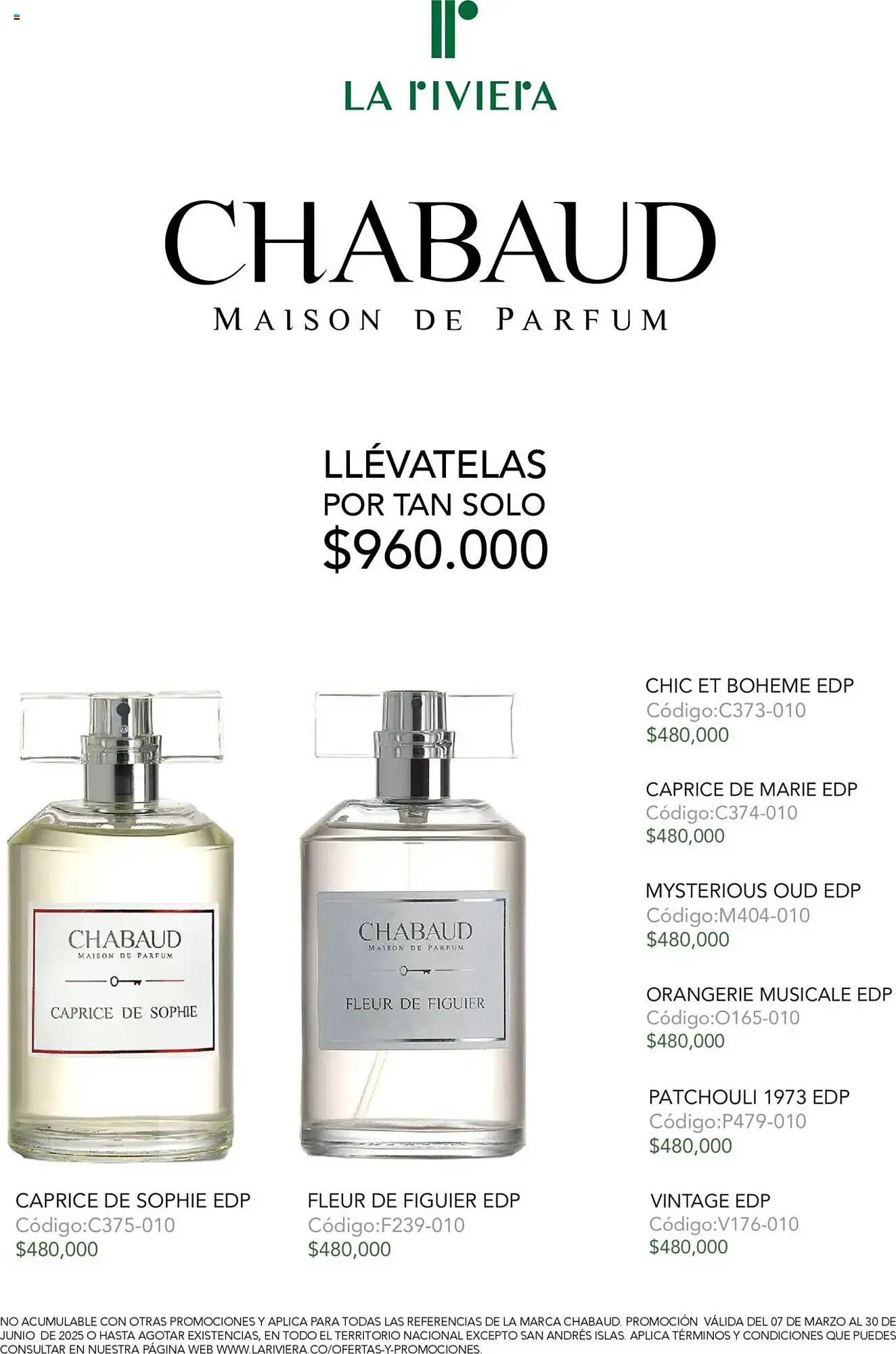 Catalogo de Catálogo La Riviera 27 de marzo al 31 de diciembre 2025 - Pag 3