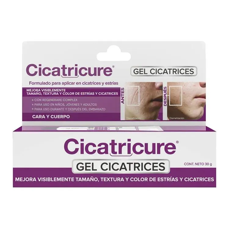 Cicatricure Gel Facial Corporal Cicatrices y Estrias 30 G