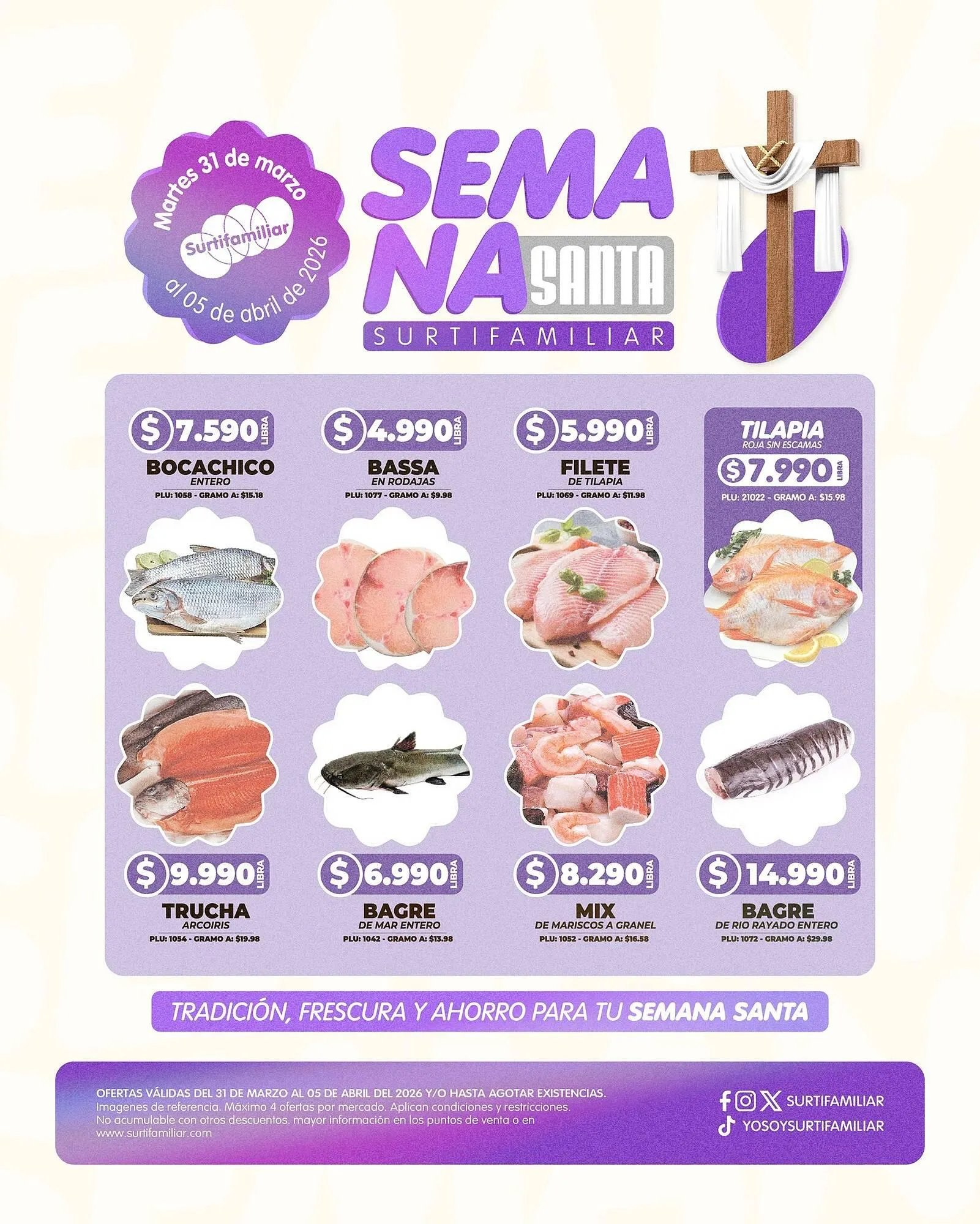 Catalogo de Catálogo Surtifamiliar 30 de marzo al 5 de abril 2026 - Pag 3