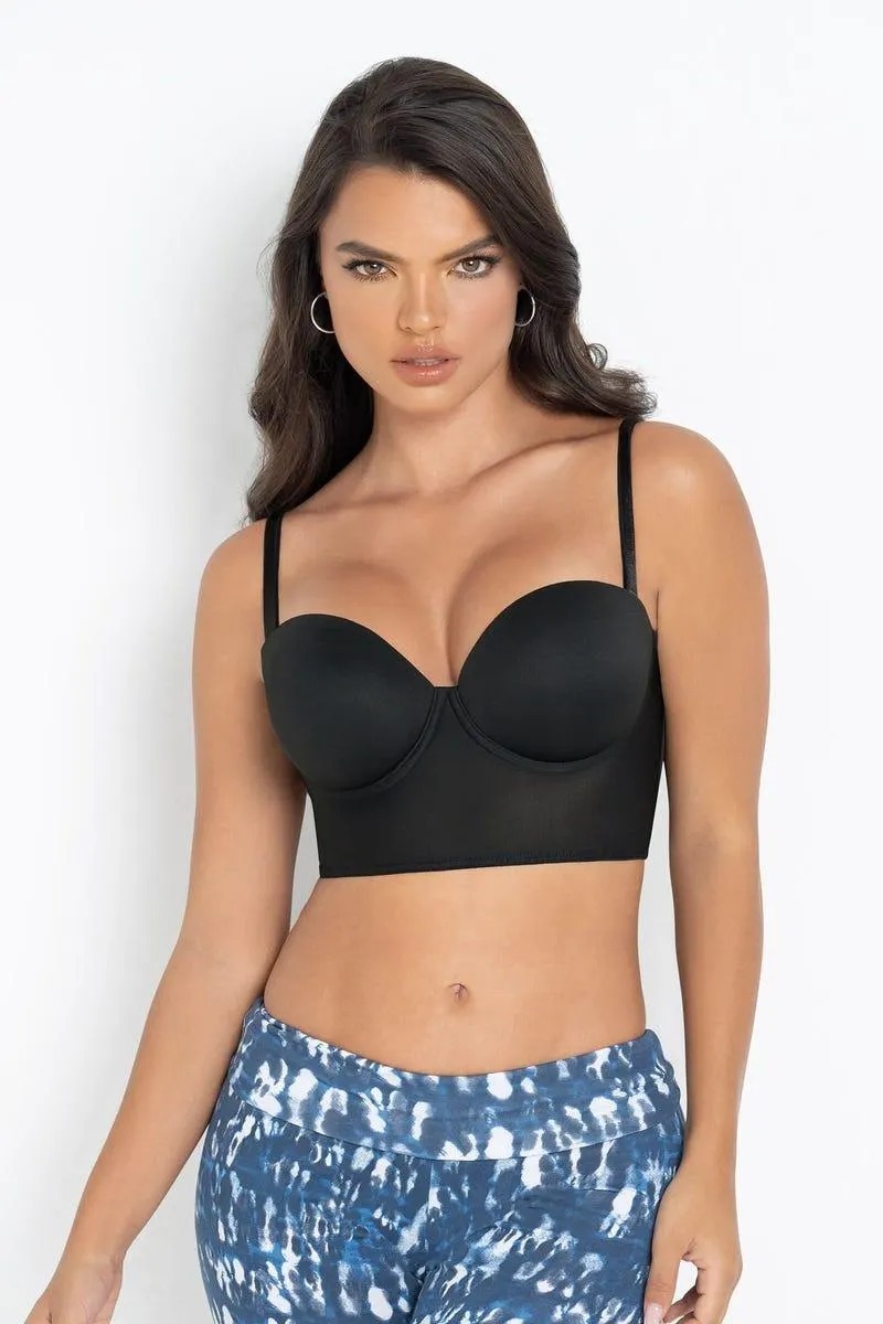 BRASIER STRAPLESS Negro
