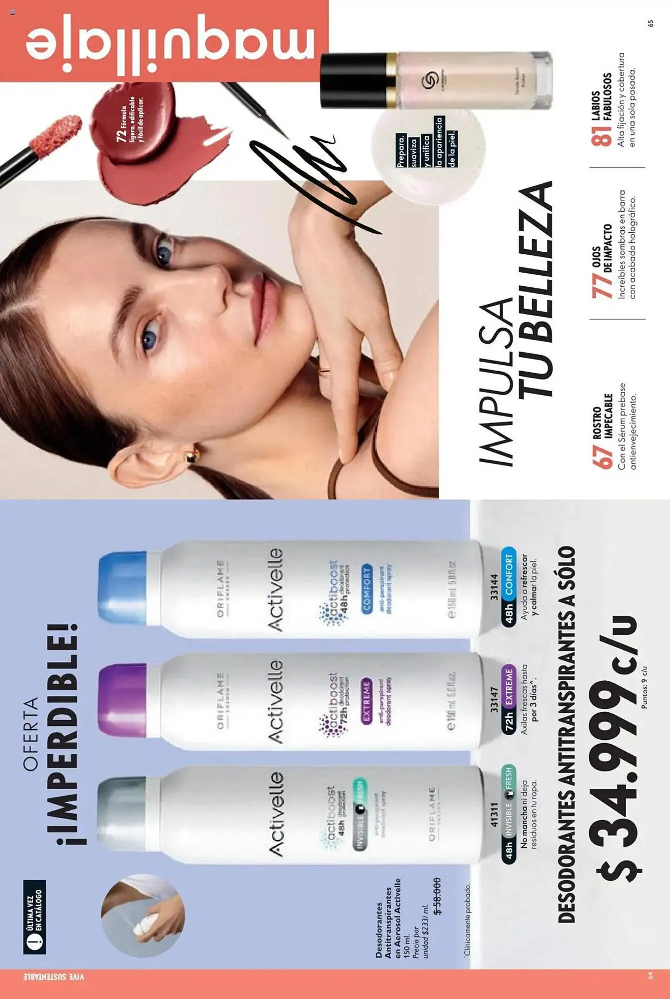 Catalogo de Catálogo Oriflame 22 de marzo al 11 de abril 2025 - Pag 33