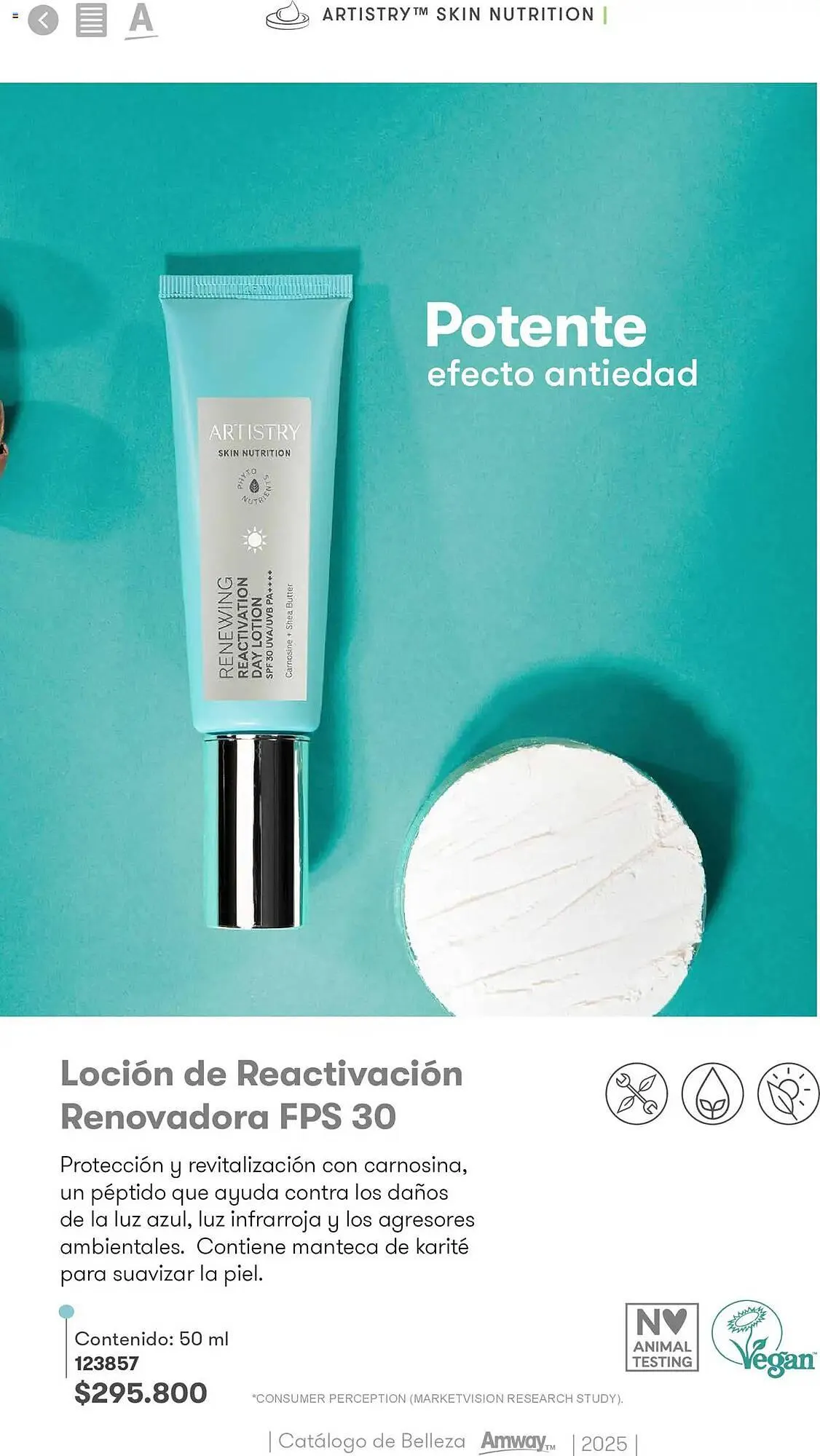 Catalogo de Catálogo Amway 30 de abril al 31 de marzo 2026 - Pag 18