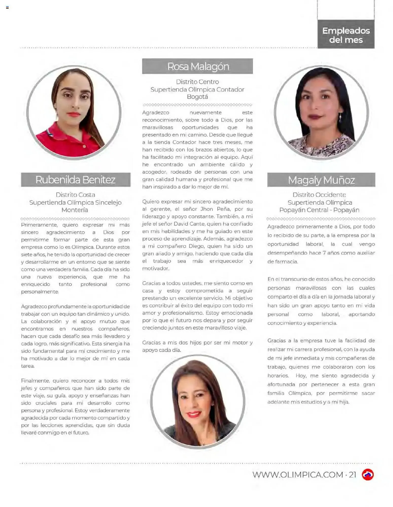 Catalogo de Catálogo Olímpica 1 de junio al 30 de junio 2025 - Pag 21