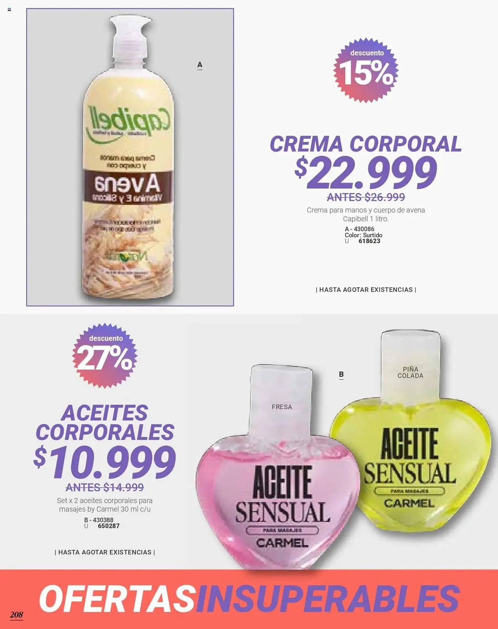 Catalogo de Catálogo Carmel 1 de junio al 1 de agosto 2025 - Pag 210