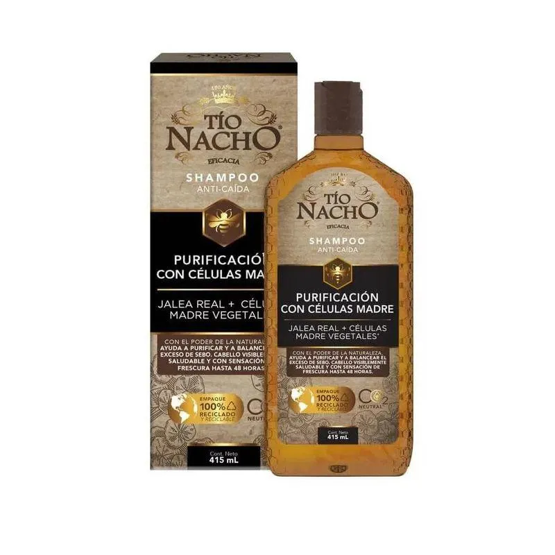 Tio Nacho Shampoo Purificación Con Células Madre