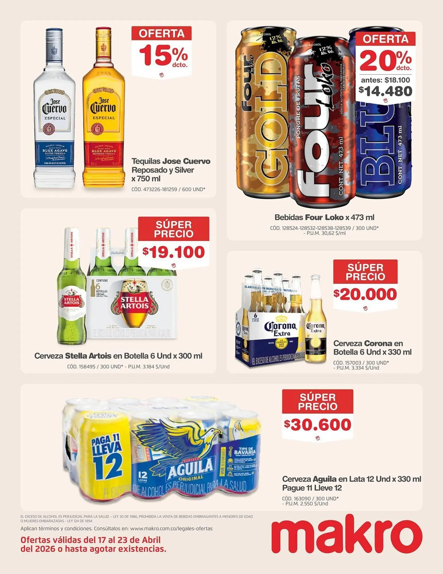 Catalogo de Catálogo Makro 21 de abril al 23 de abril 2026 - Pag 17