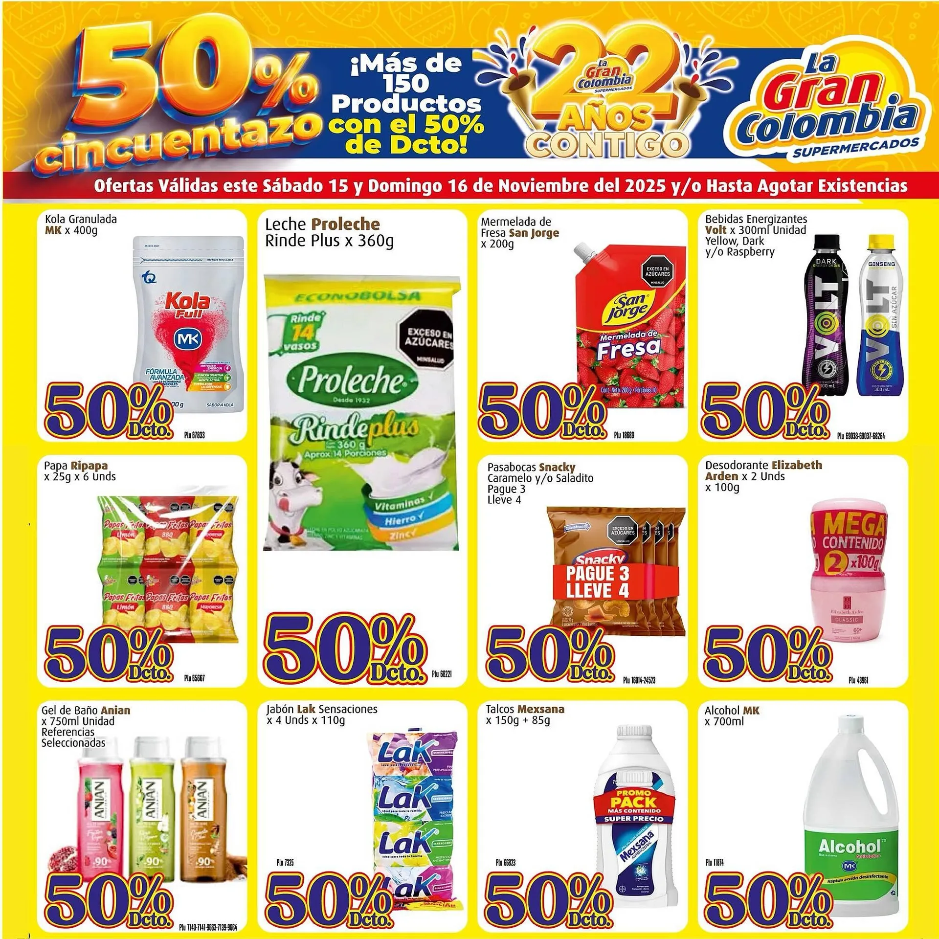 Catalogo de Catálogo La Gran Colombia 14 de noviembre al 16 de noviembre 2025 - Pag 1