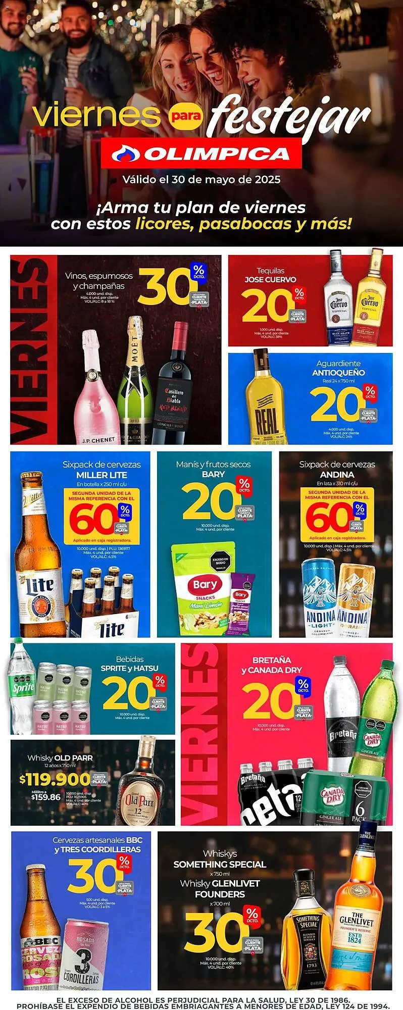 Catalogo de Catálogo Olímpica 30 de mayo al 31 de mayo 2025 - Pag 1