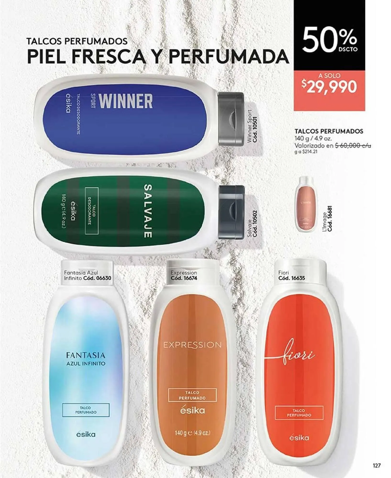 Catalogo de Catálogo Ésika 1 de mayo al 31 de mayo 2026 - Pag 127