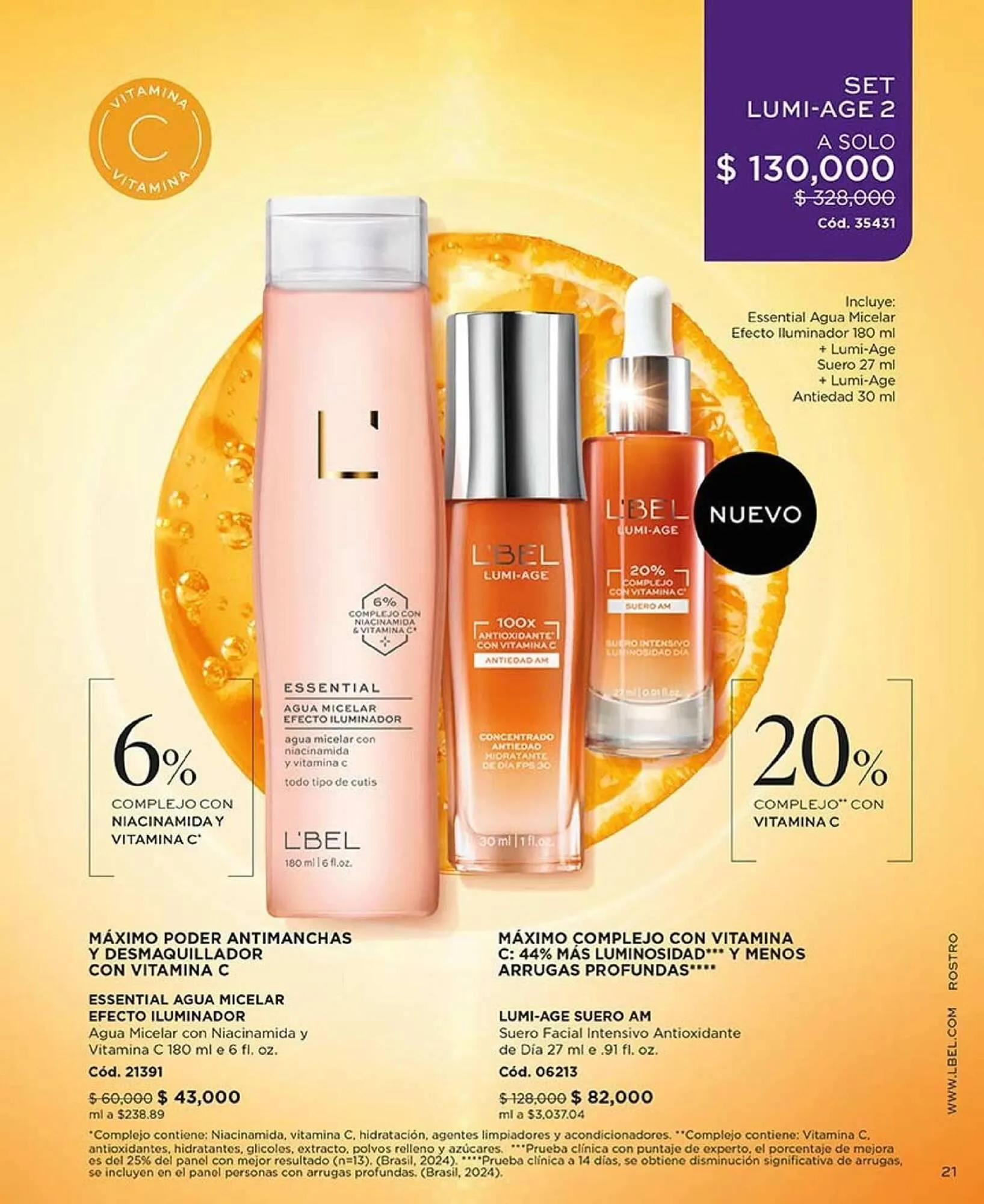 Catalogo de Catálogo L'bel 25 de marzo al 30 de abril 2025 - Pag 21