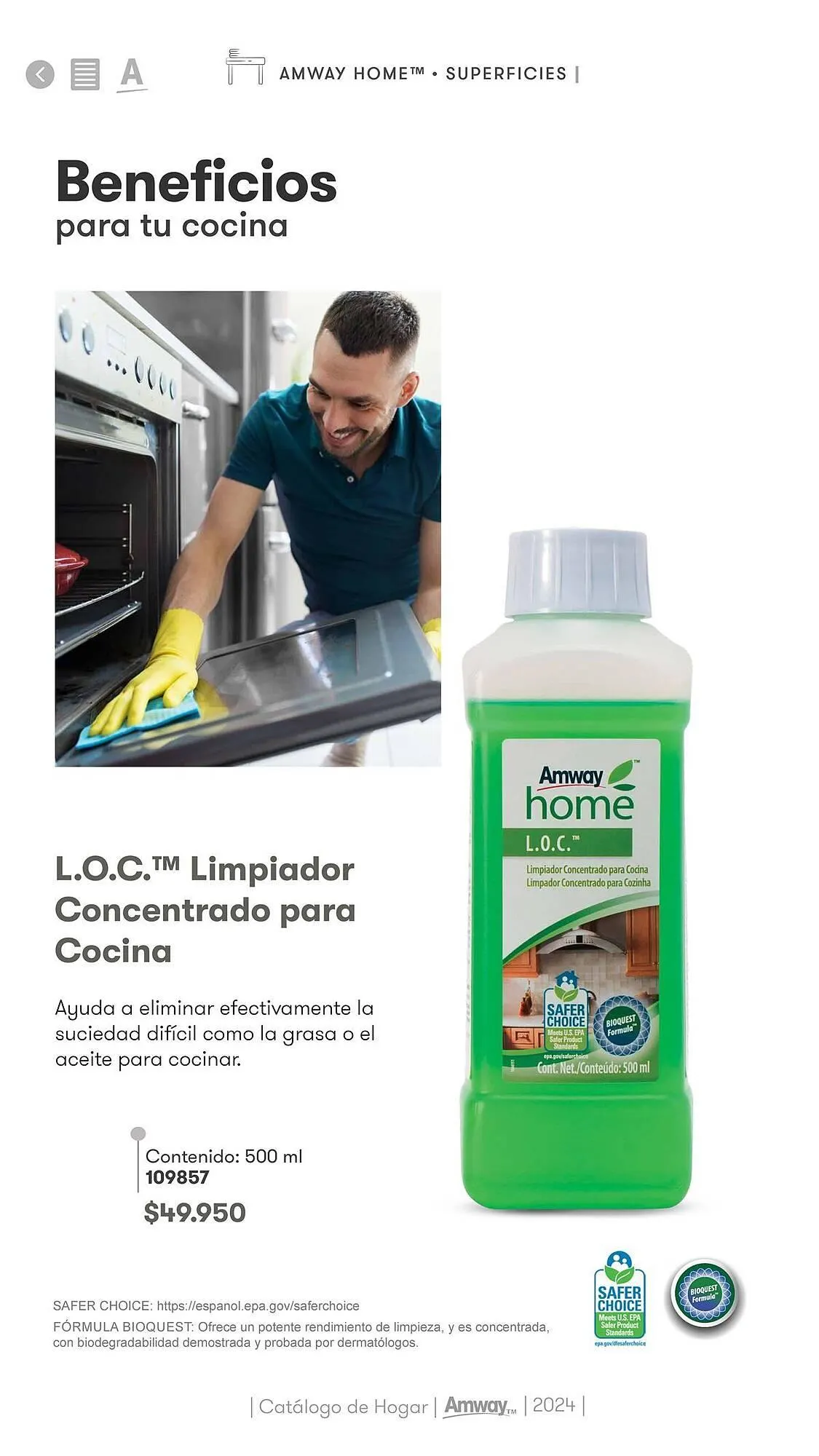 Catalogo de Catálogo Amway 14 de noviembre al 31 de diciembre 2024 - Pag 13