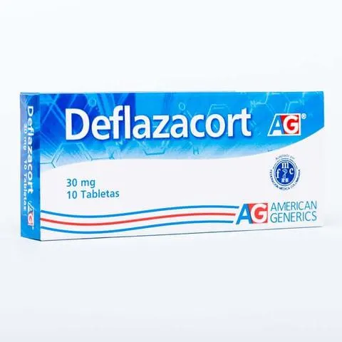 Deflazacort 30 Mg Caja X 10 Tabletas