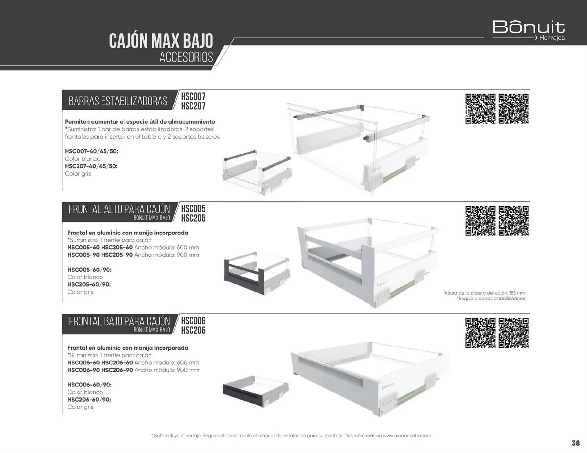 Catalogo de Catálogo Madecentro 14 de septiembre al 31 de diciembre 2024 - Pag 38