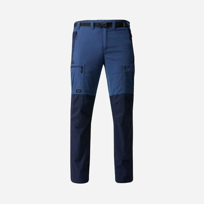 Pantalón ristop de trekking para Hombre Forclaz MT500 azul
