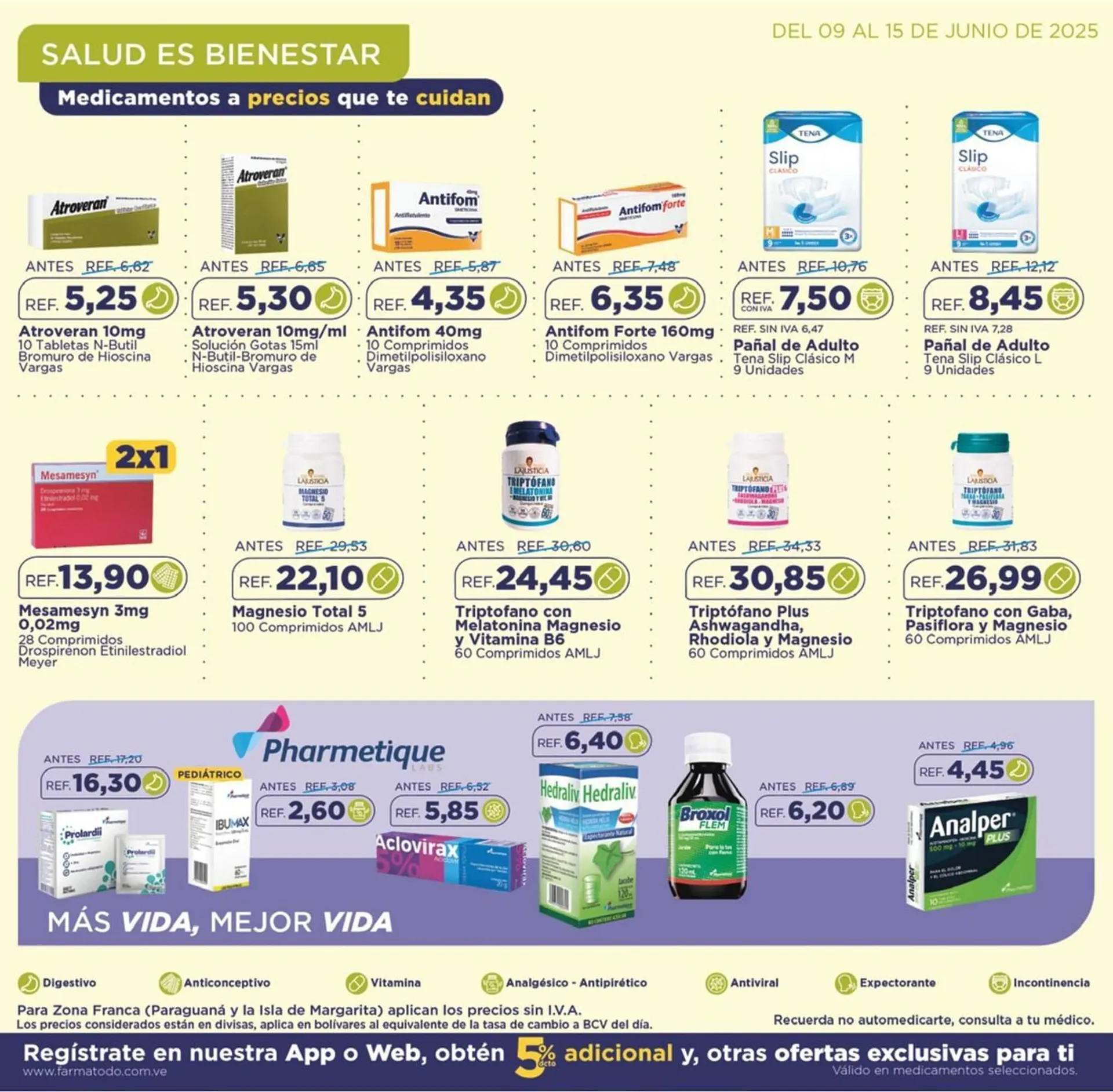 Catalogo de Catálogo FarmaTodo 9 de junio al 15 de junio 2025 - Pag 6